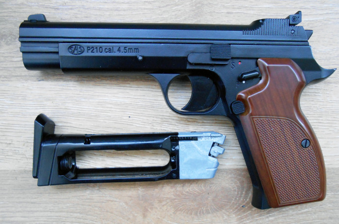 Пневматический пистолет SAS P210 4,5 мм (SIG p210)