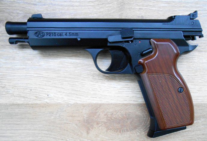 Пневматический пистолет SAS P210 4,5 мм (SIG p210)