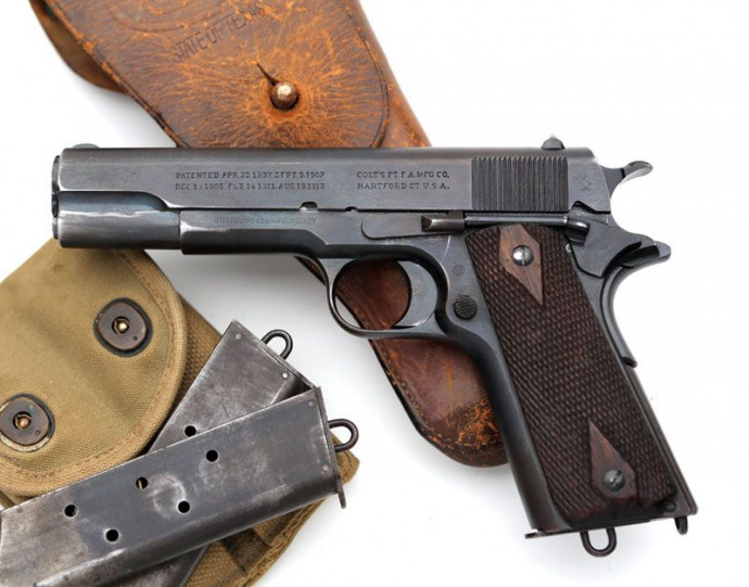 11,43-мм самозарядный пистолет «Кольт» образца 1911 г
