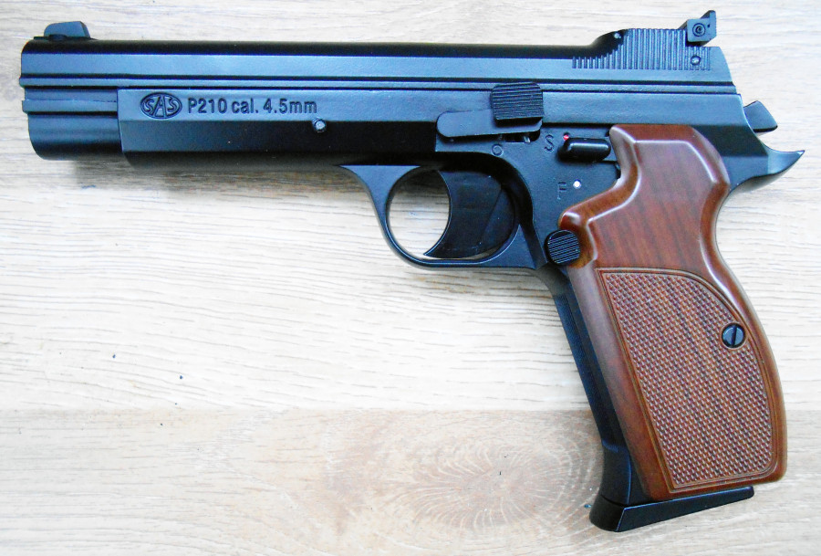 Неполная разборка пистолета SAS P210